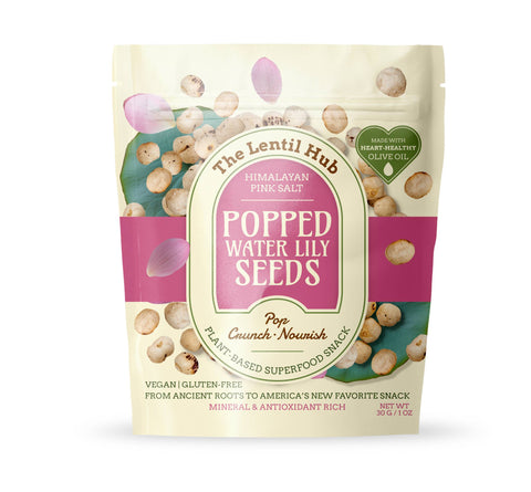 Popped Water Lily Seeds - Salted